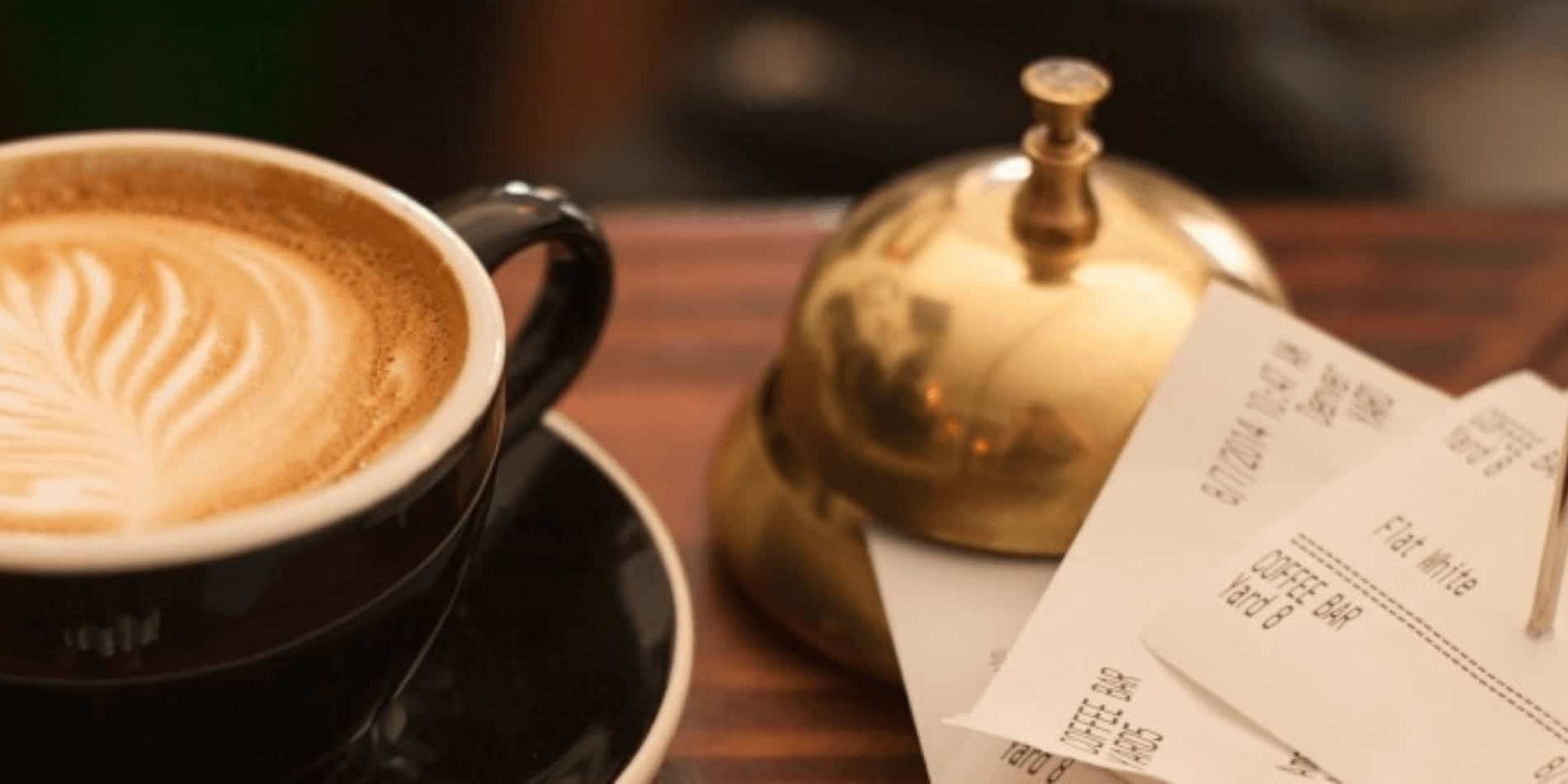 Koffie bon